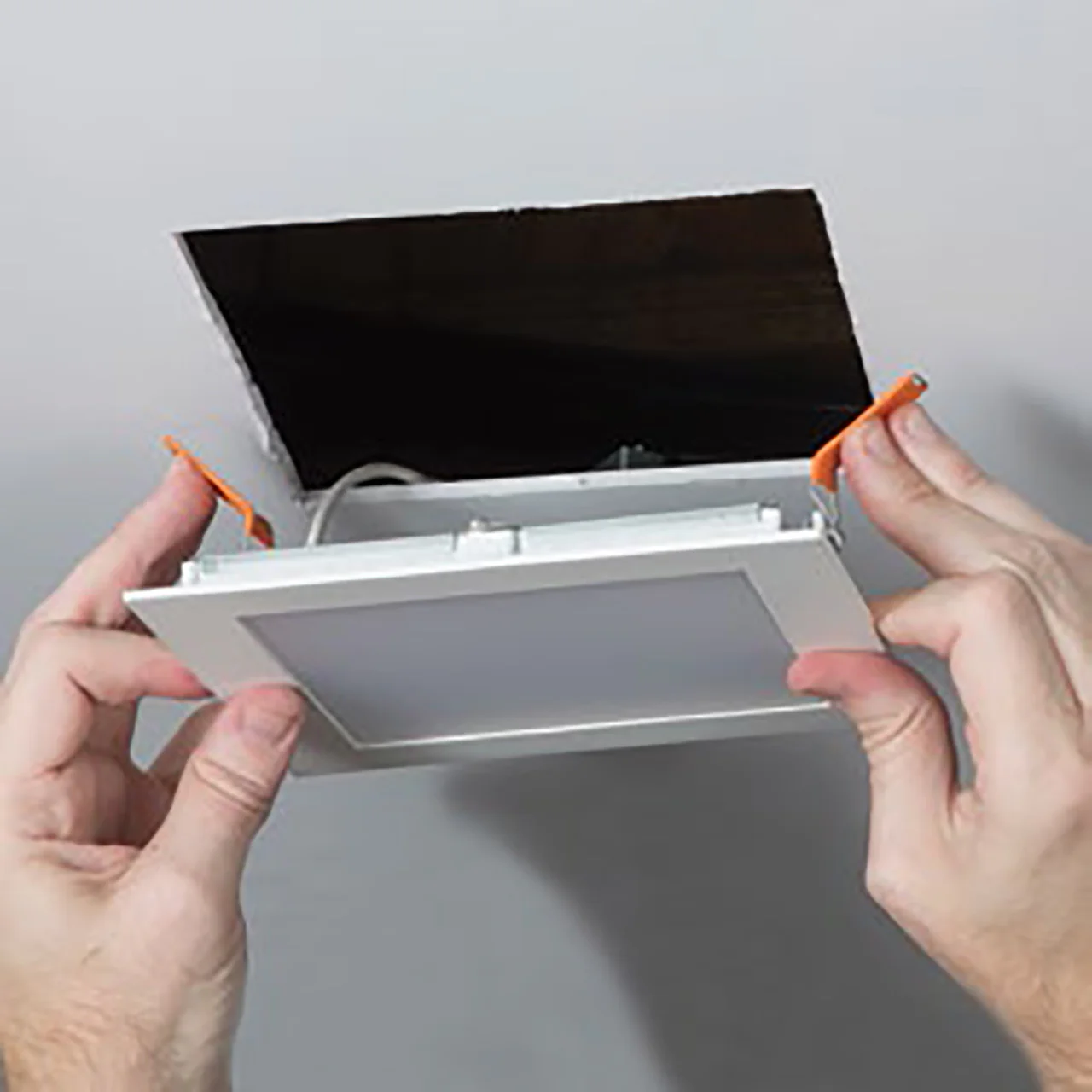 Case of 6 - 6in. LED Square Lens Downlight with Remote Driver Junction Box - 14W - 900 Lumens - 3000K - Halo - Image 8
