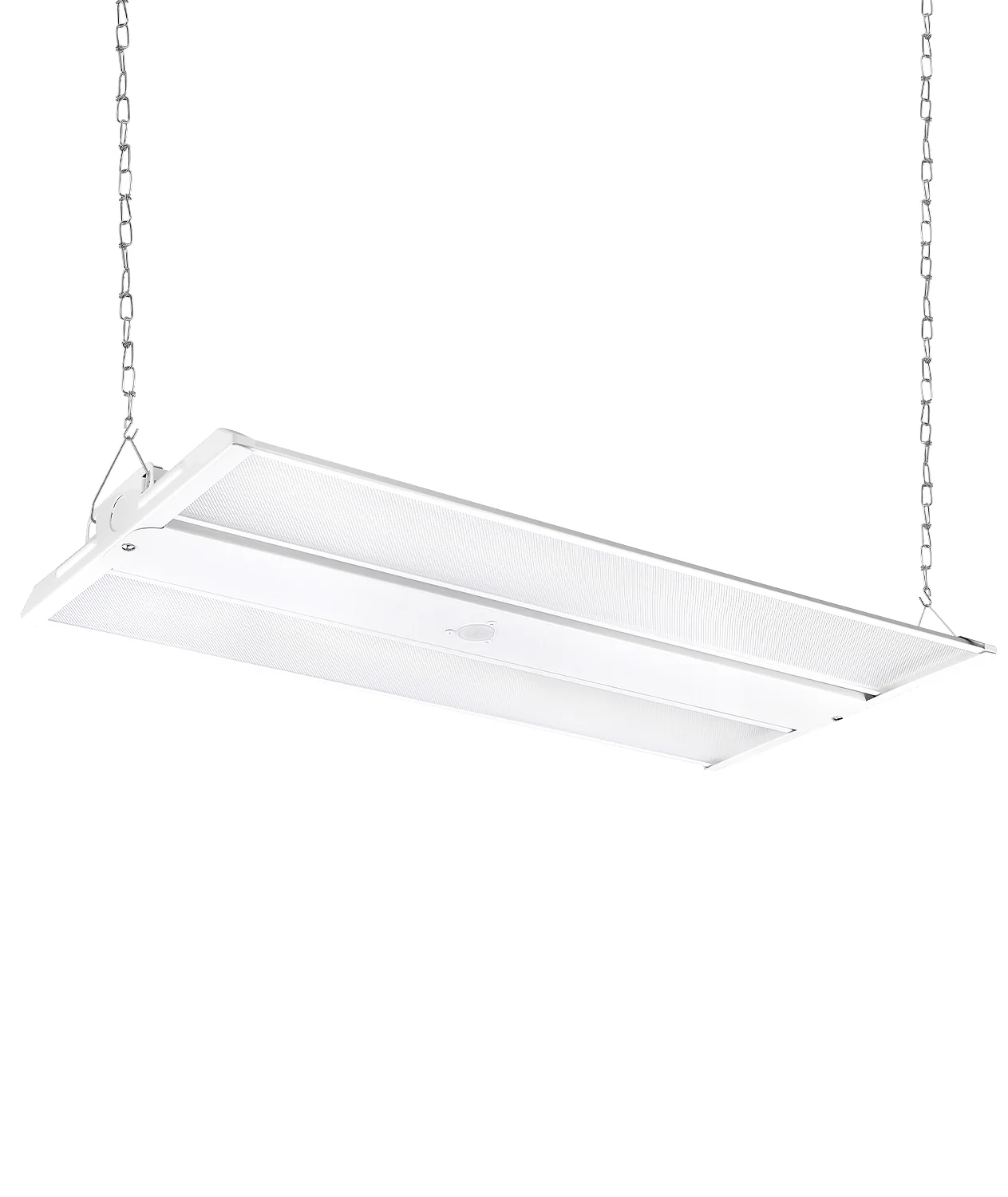 Case of 2 - LED Linear High Bay - 4ft - 64,000 Lumen Max - Full Lens - Wattage Adjustable 255W/300W/400W - Color Tunable 40K/50K/57K - Sensor Base - Image 2