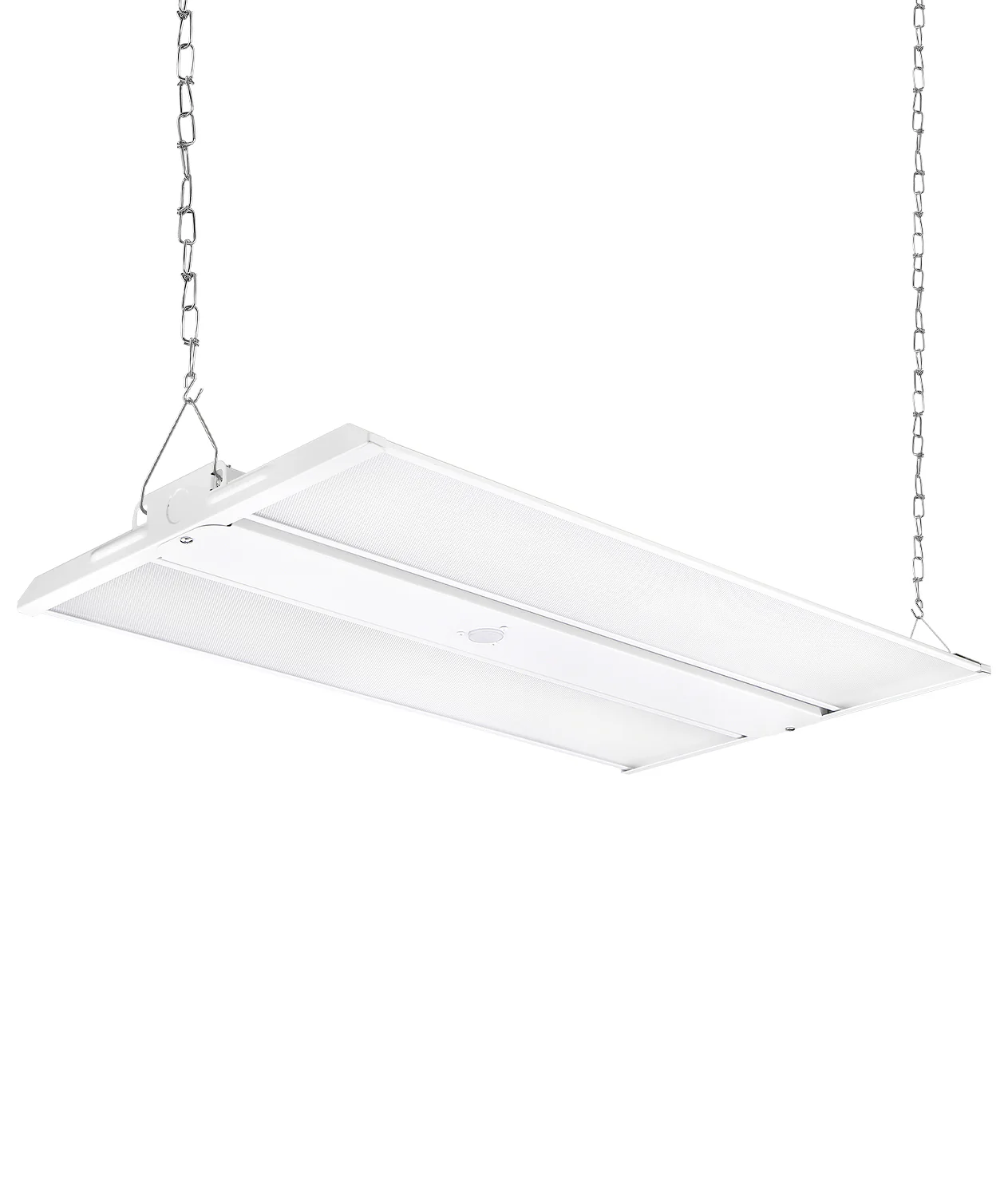 Case of 2 - LED Linear High Bay - 4ft - 64,000 Lumen Max - Full Lens - Wattage Adjustable 255W/300W/400W - Color Tunable 40K/50K/57K - Sensor Base - Image 3