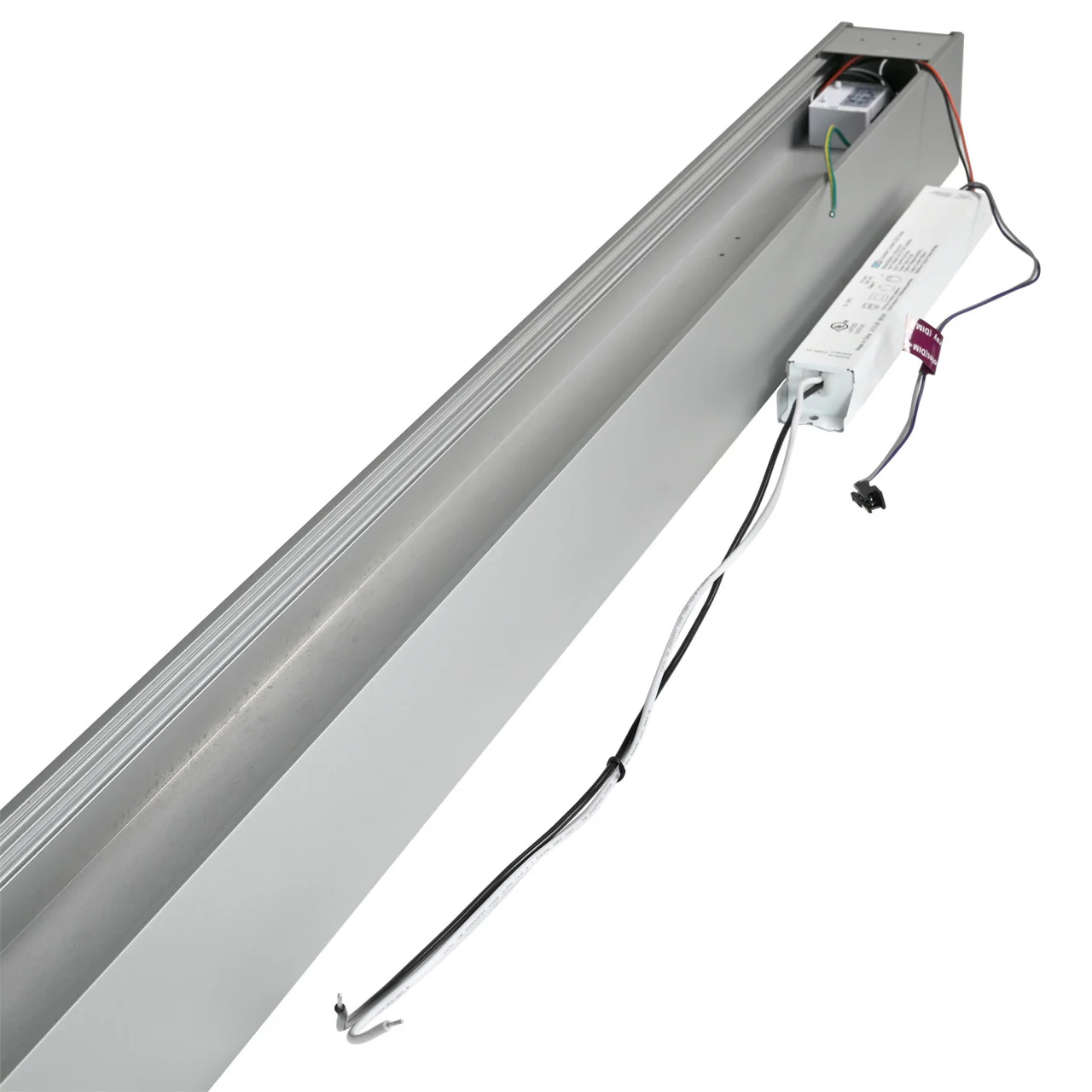 Wall Mount LED 4ft. Linear Light - 40 Watt - Color Tunable 3000K/4000K/5000K - White Lamp Body - LumeGen - Image 9